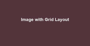 Image with Grid Layout